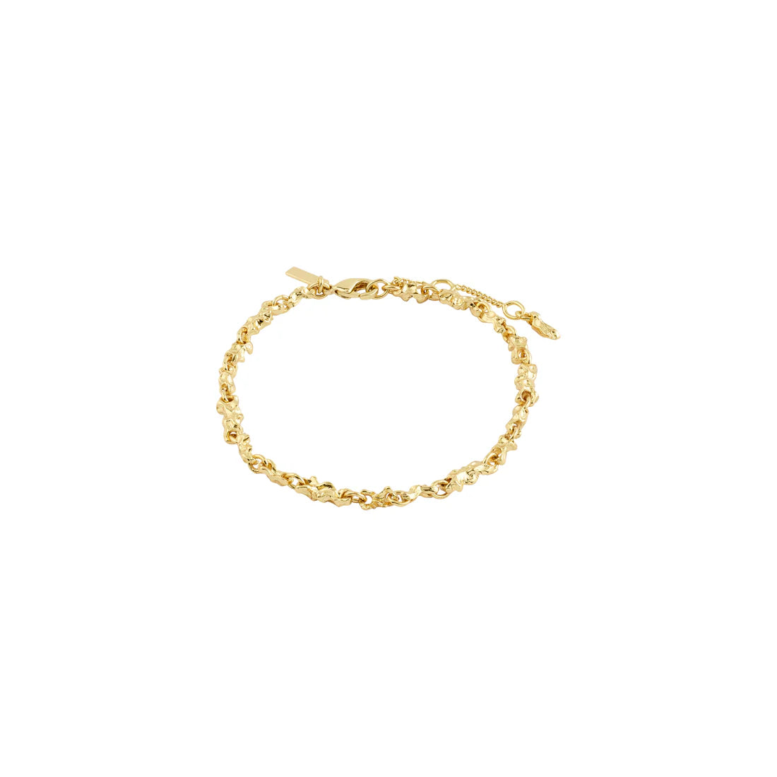 Pilgrim Nova Gold Plated Bracelet on white background
