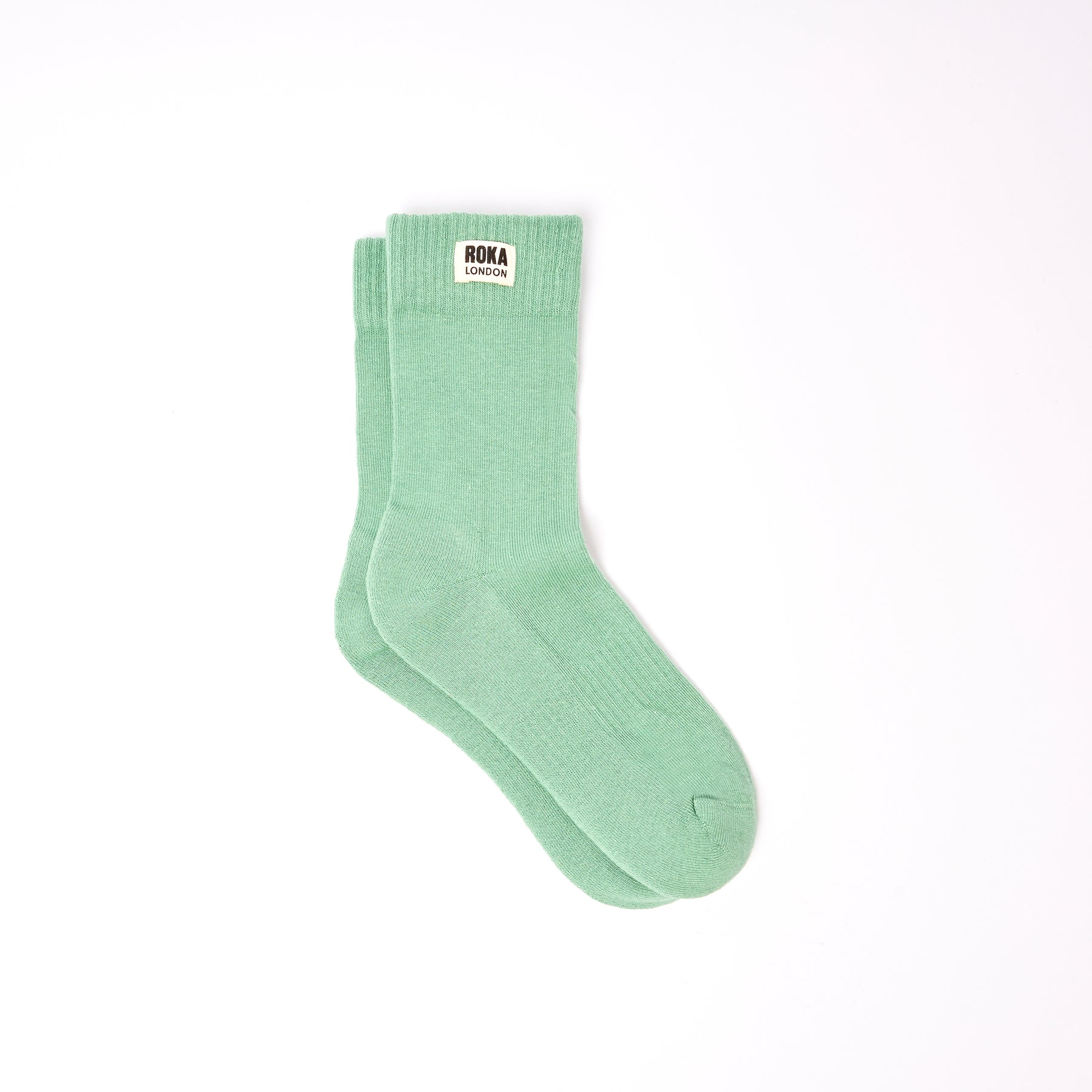 Roka Wimbledon Socks Organic Cotton Crew Socks