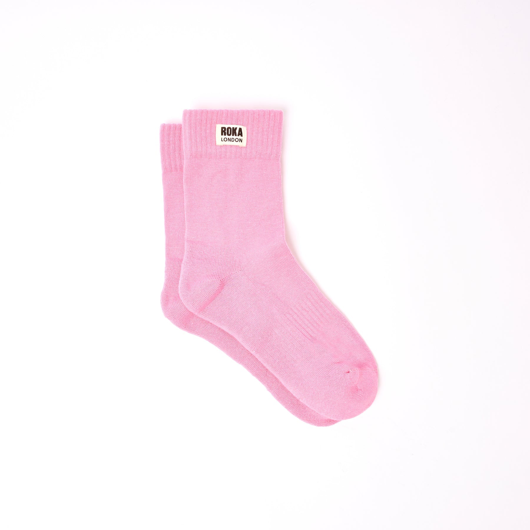 Roka Wimbledon Socks Organic Cotton Crew Socks