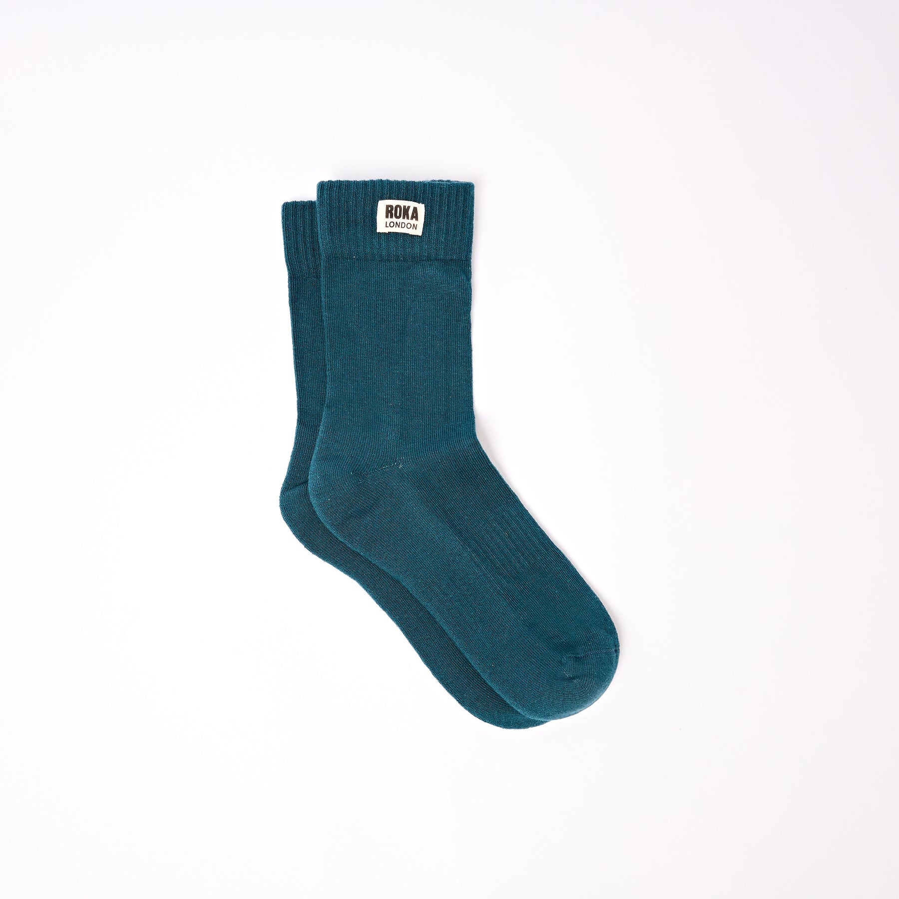 Roka Wimbledon Socks Organic Cotton Crew Socks