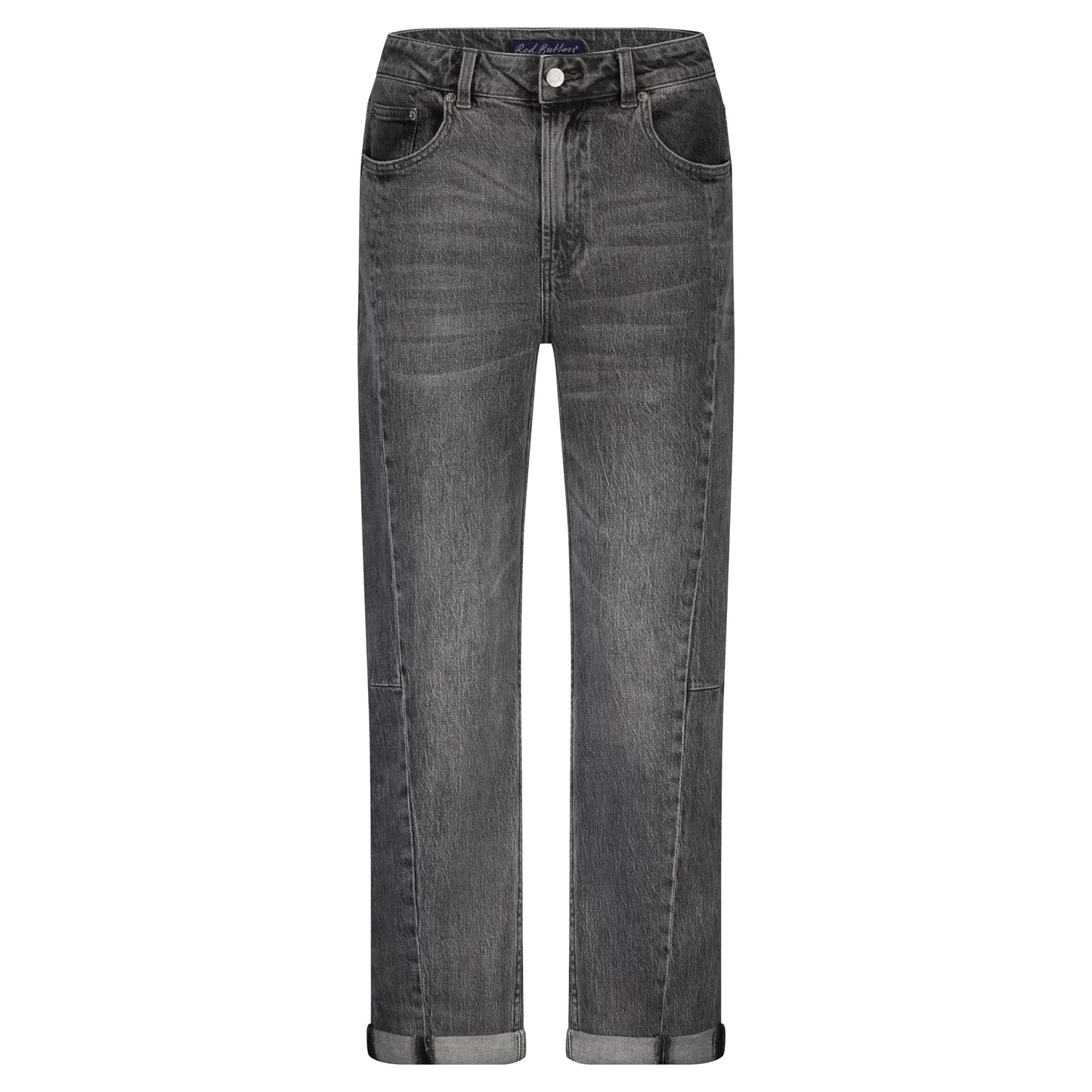 Red Button Caitlin Jeans - Grey Denim - 34-uk-8