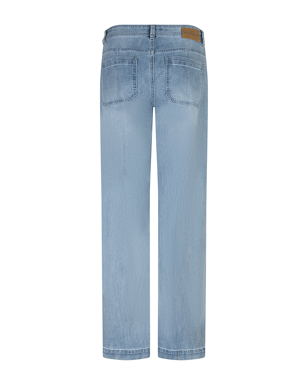 Red Button Colette Jeans in White Bleach rear view