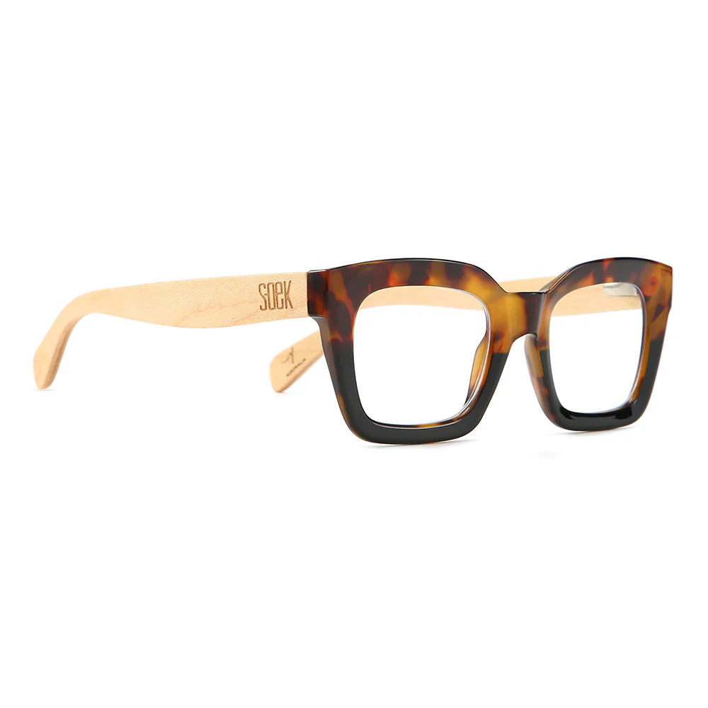 SOEK Zahara Toffee Readers with wooden arms