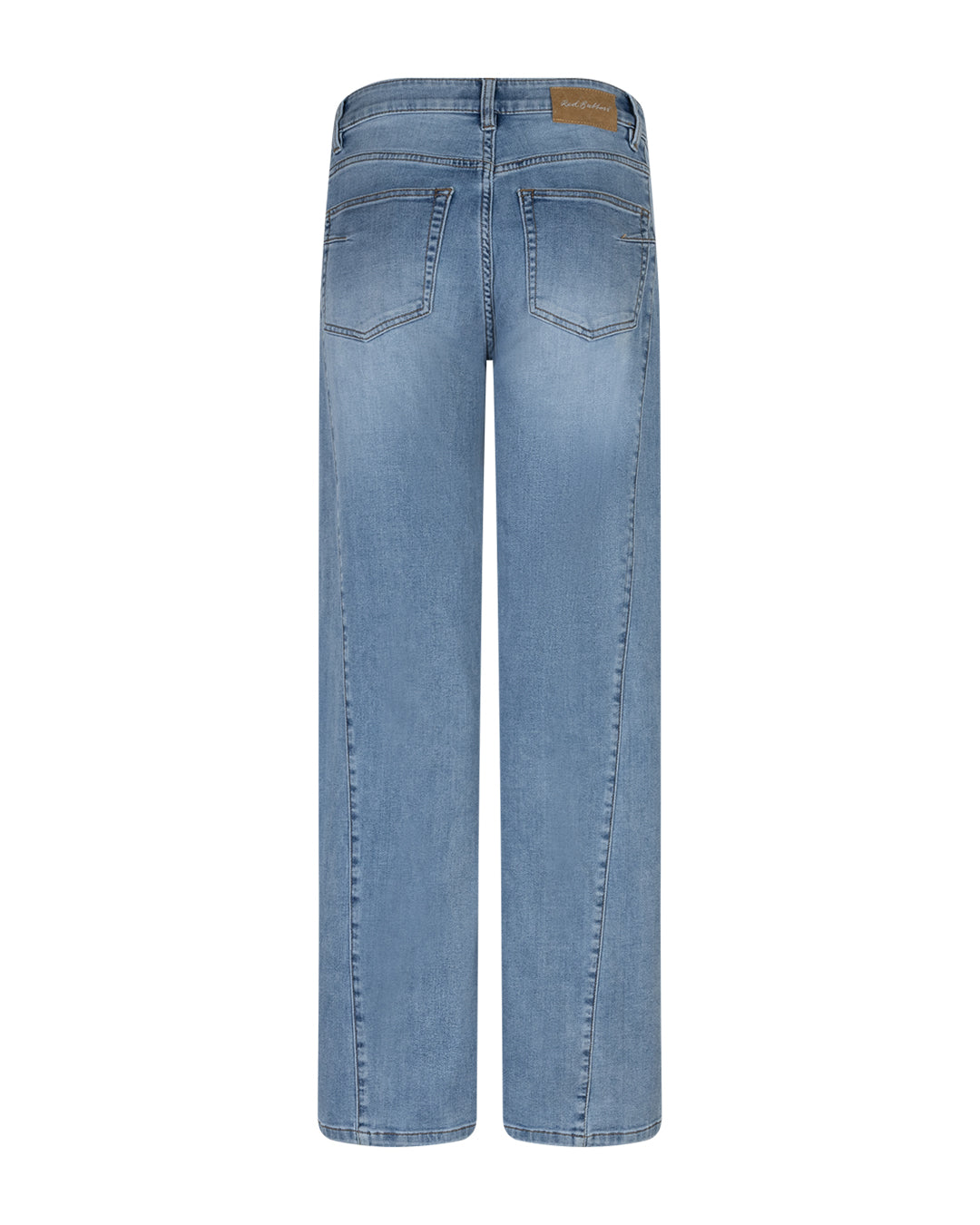 Red Button Claudett Slanted Seam Wide Leg Light Blue Jeans