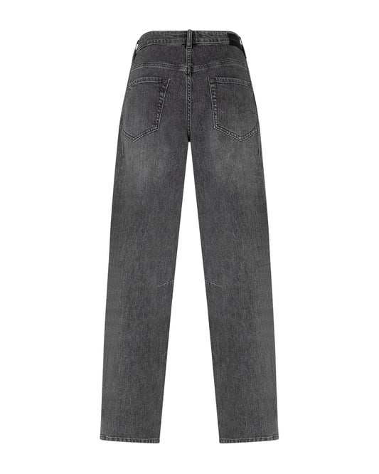 Red Button Korine Grey Denim Barrel Leg Jeans