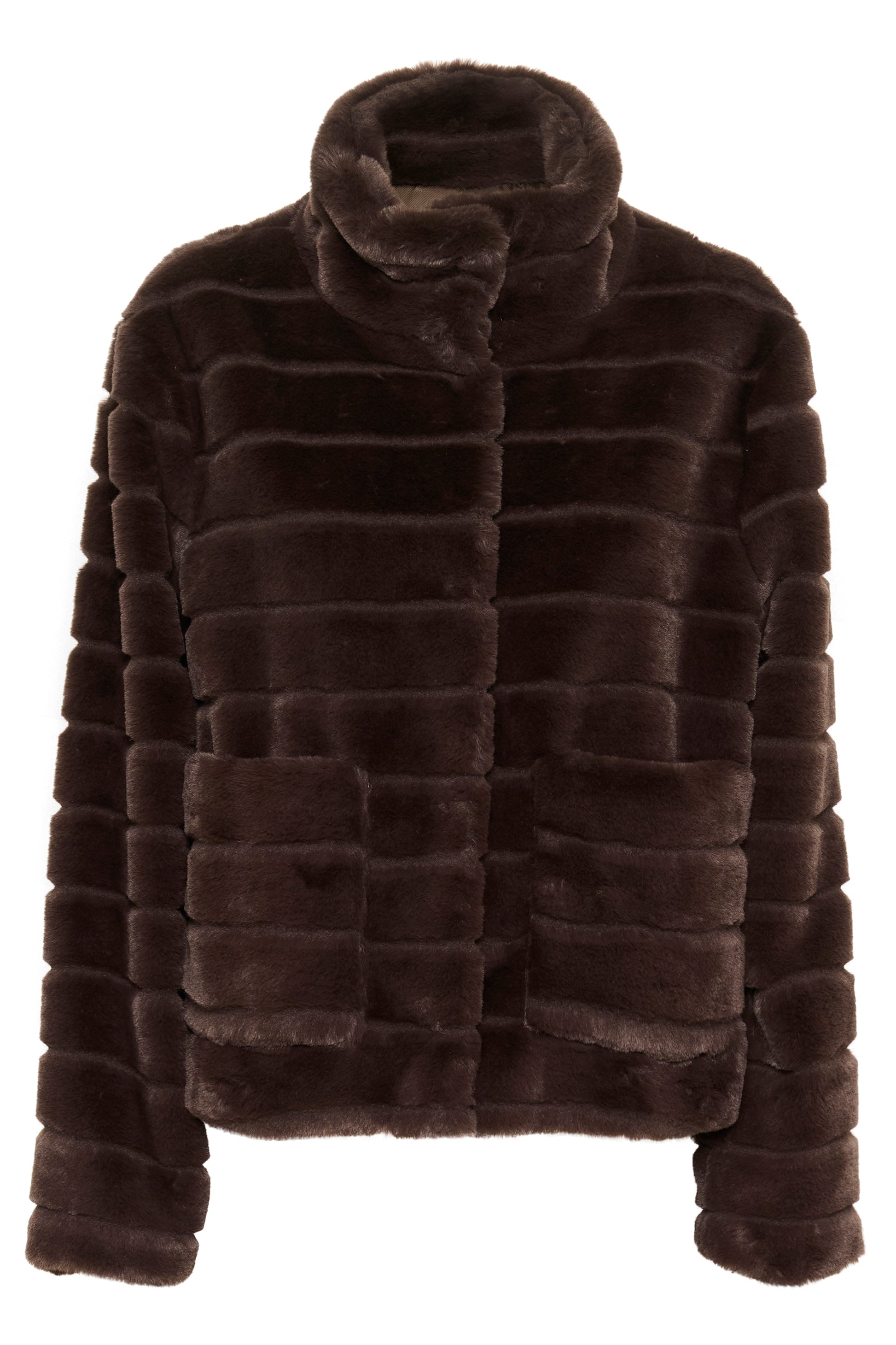 Saint Tropez Leonie Jacket - Chocolate Brown - xs