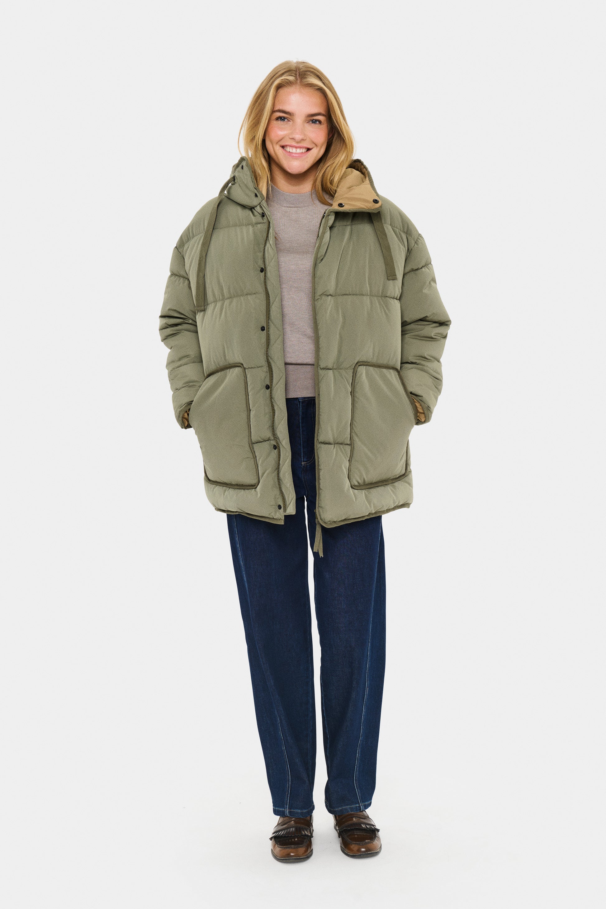 Saint tropez libby jacket in green