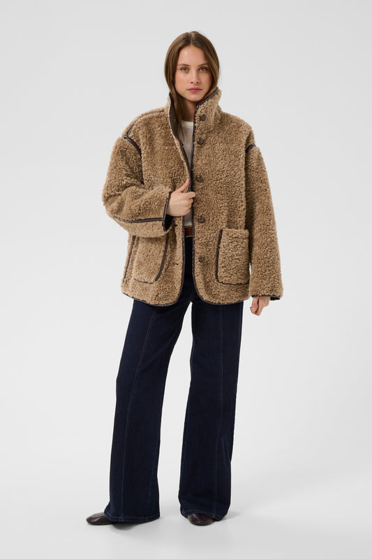 Samantha Teddy Brown Saint Tropez Jacket