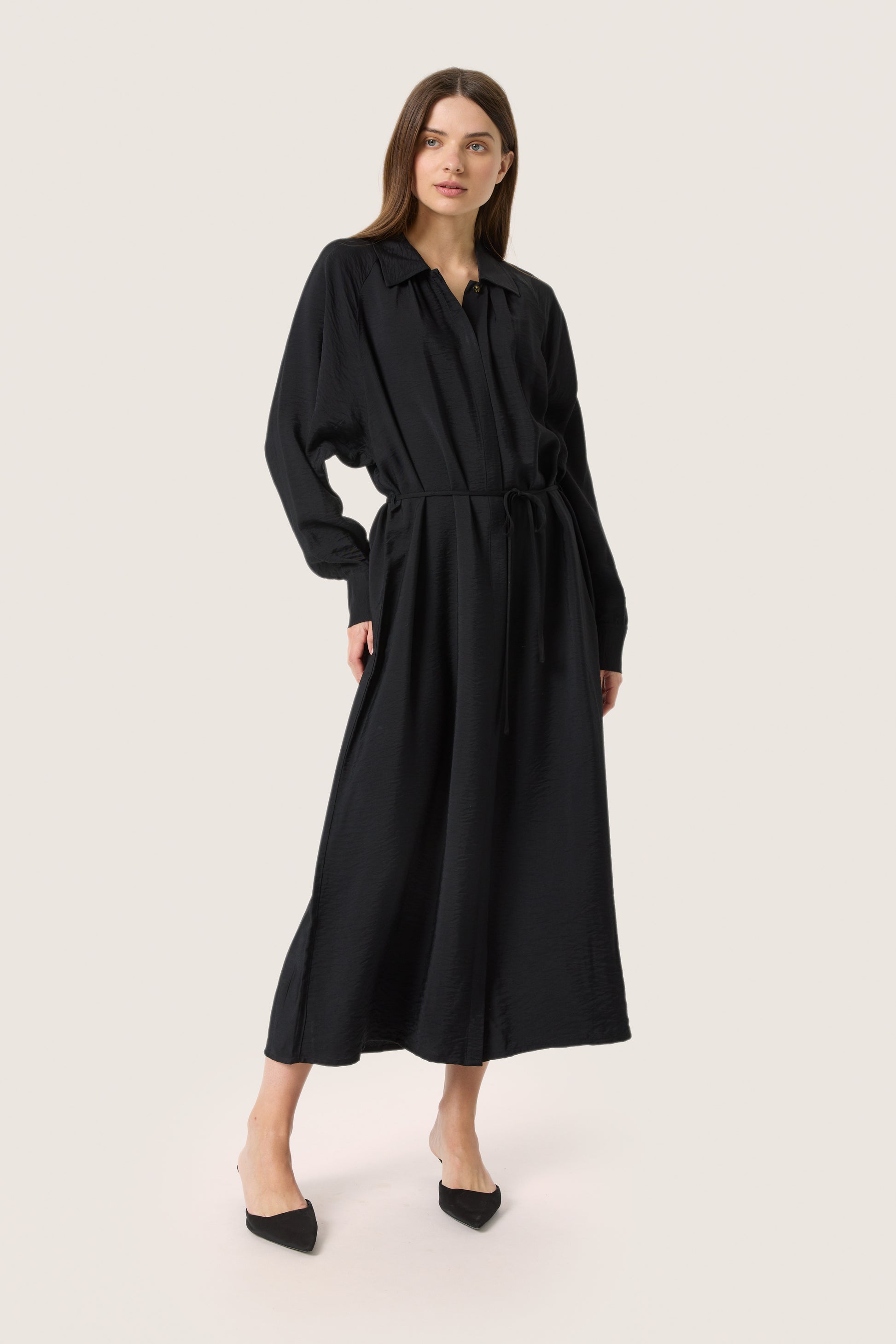 dress soaked in luxury Soaked in Luxury Sija Dress in Black