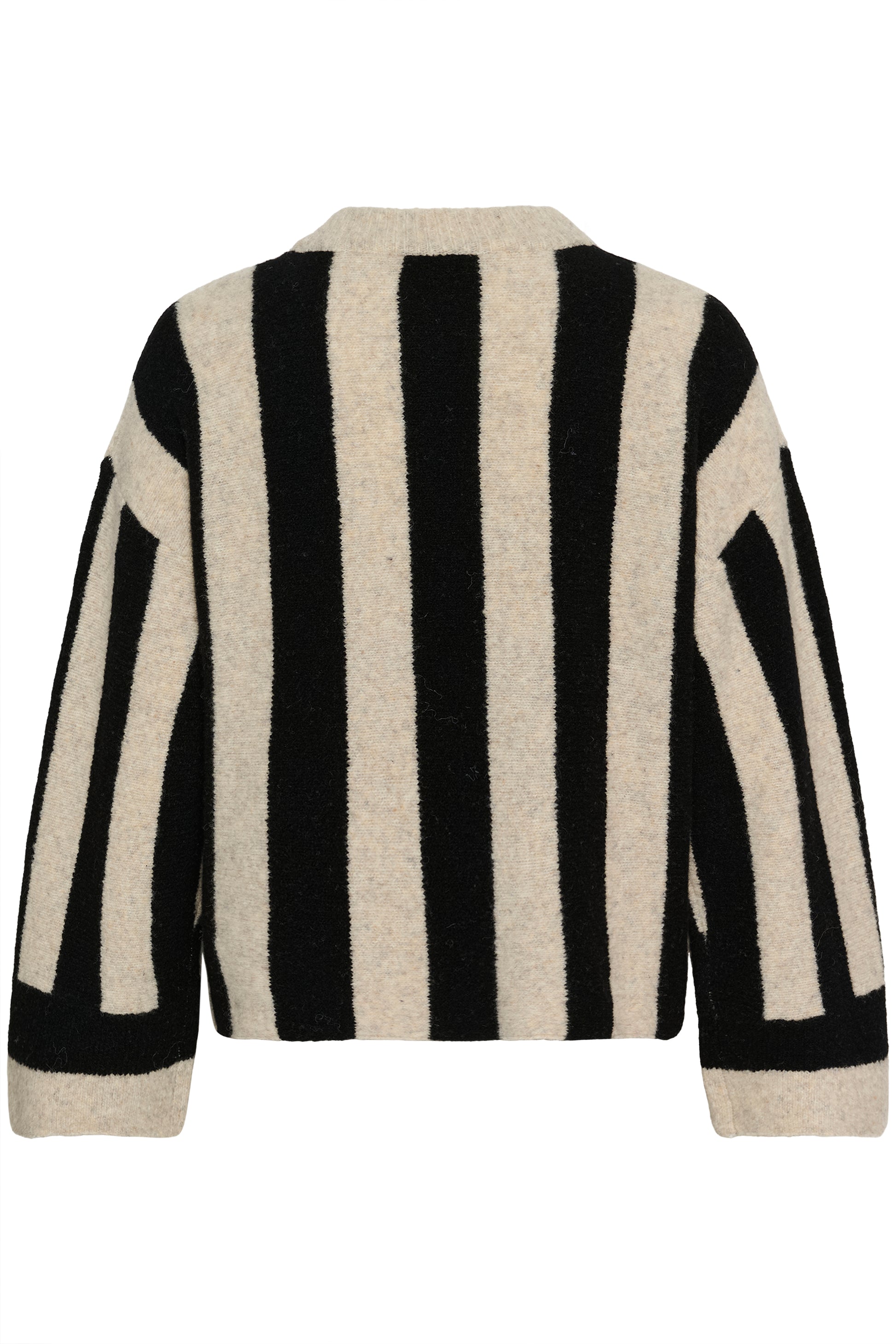 Soaked In Luxury Briony Pullover - Black & White 