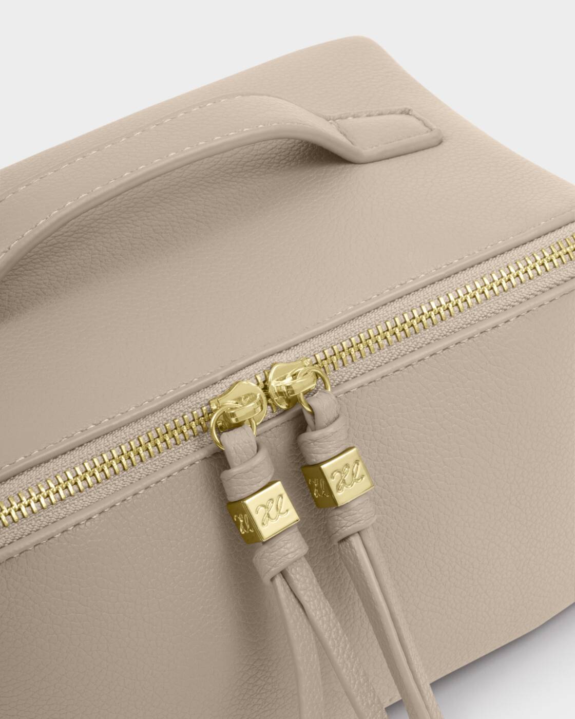 Katie Loxton Soho Medium Makeup Bag in Oyster