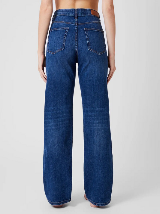 French Connection Toms straight leg denim jeans in Vintage wash with mid-rise fit