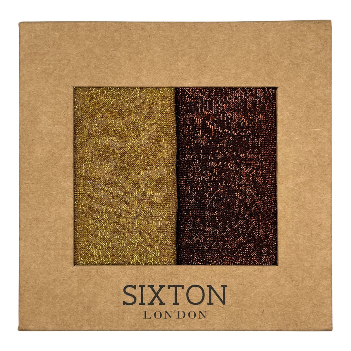 Gold & Bronze Rio sock box duo