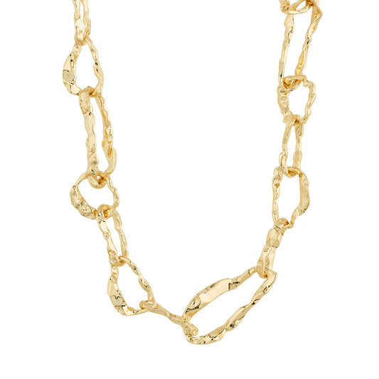 Pilgrim Believe Chain Necklace - Gold Plated