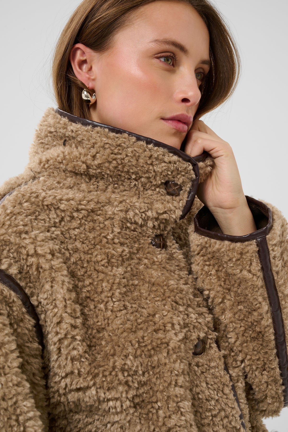 Samantha Teddy Brown Saint Tropez Jacket