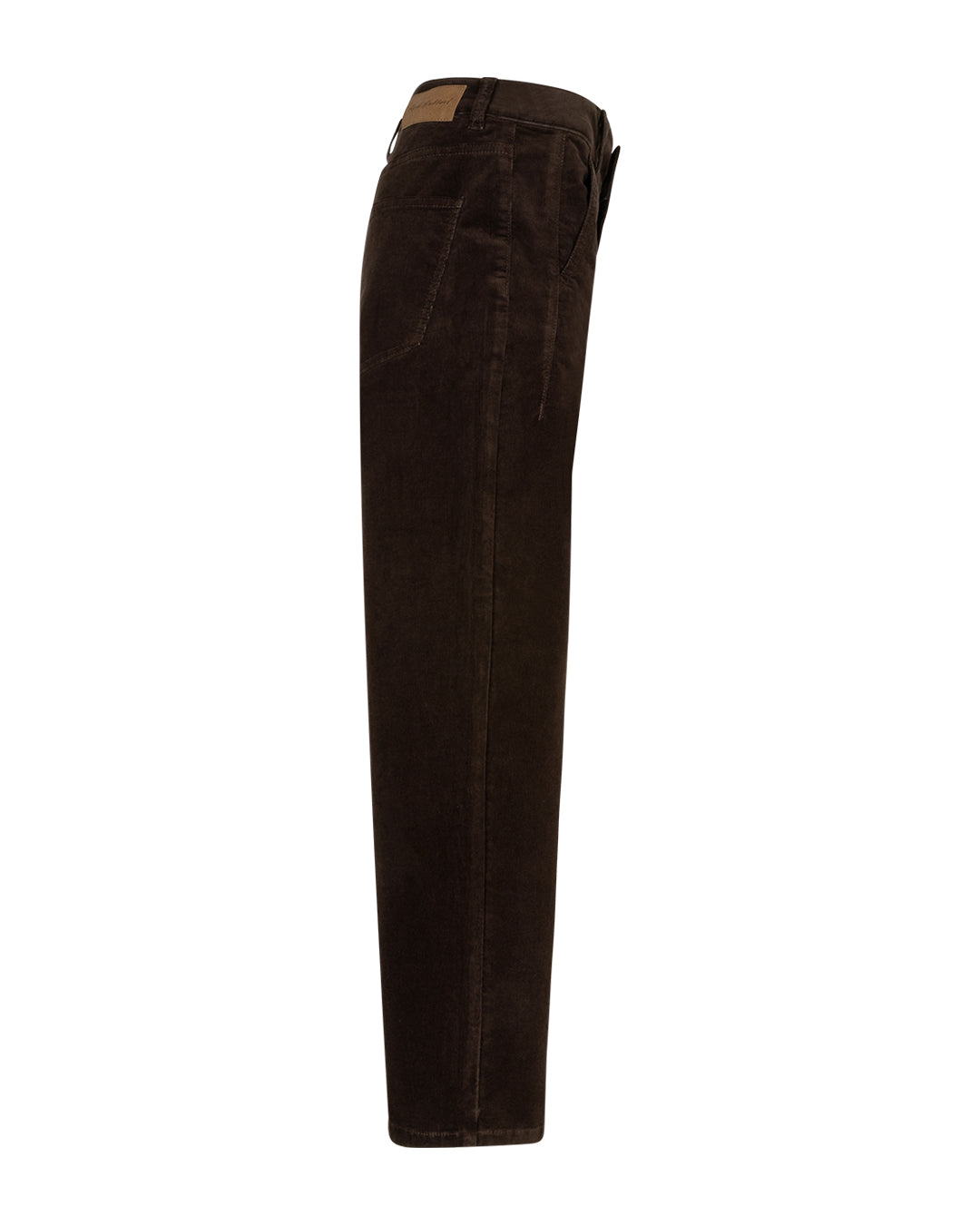 Red Button Caitlina Fine Cord Trouser available in Espresso and Pebble with a 30-inch leg