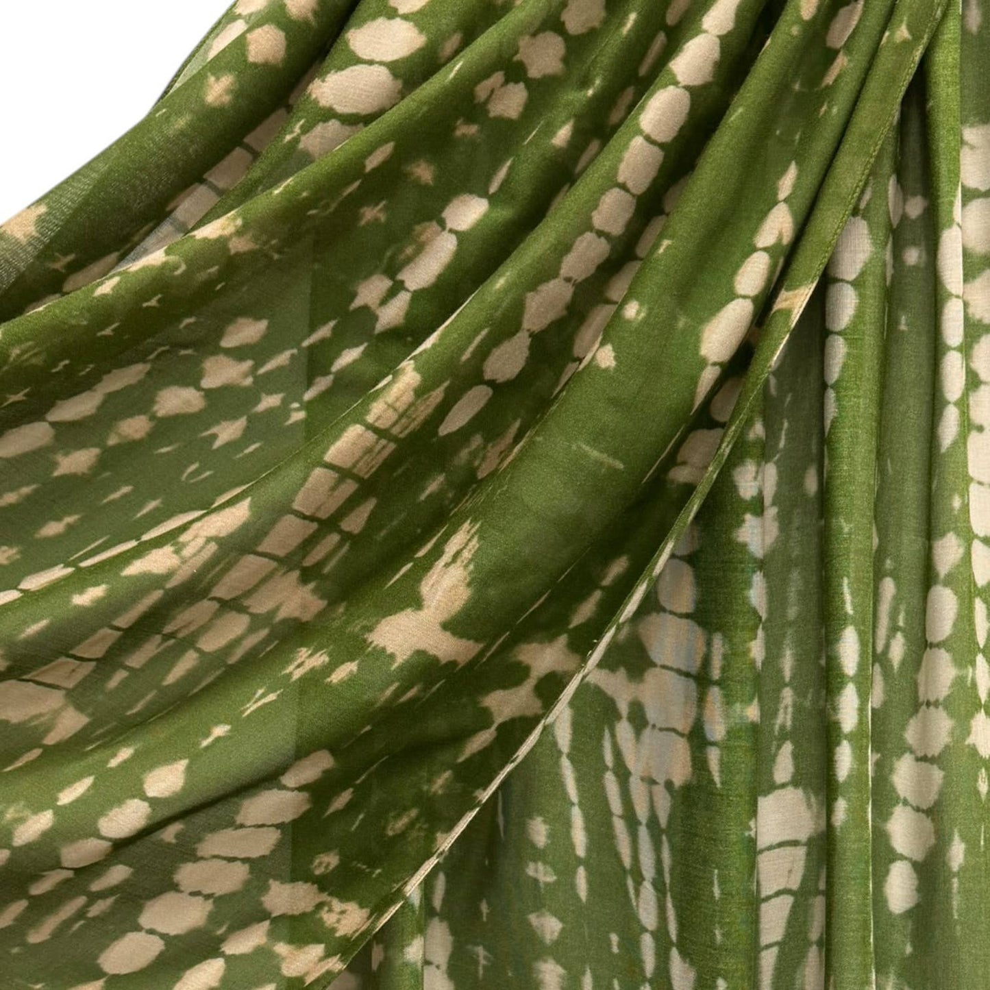 Modal Ripple Scarf Khaki Beige