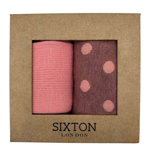 Pink Porto & Barcelona sock box duo - Default Title