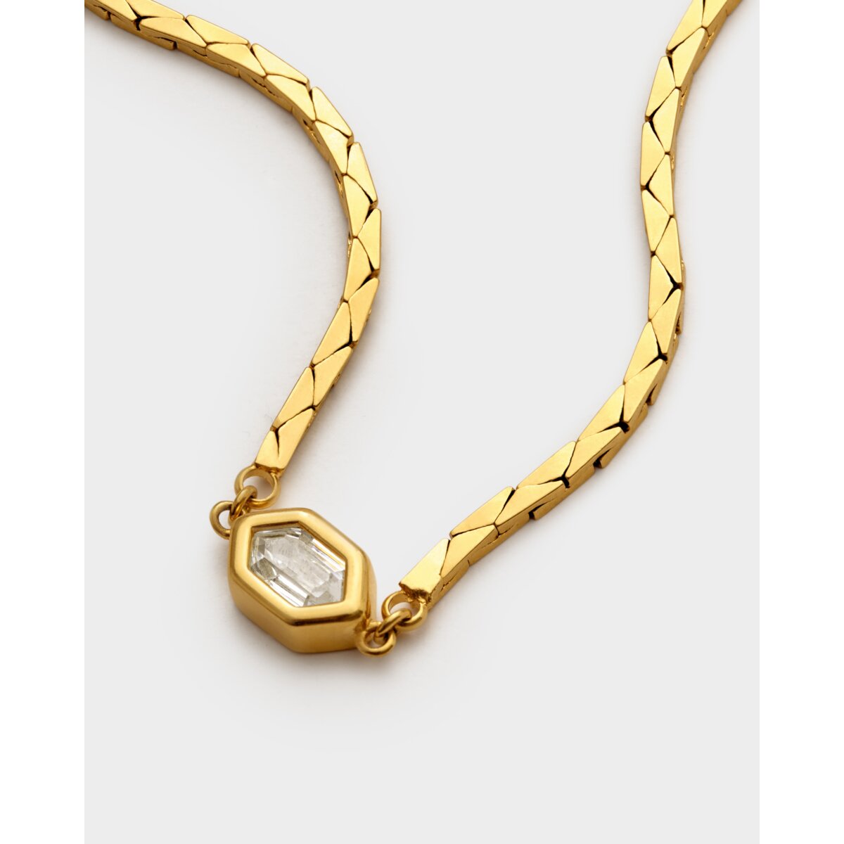 Katie Loxton Harlequin Waterproof Gold Bracelet with Crystal Detail