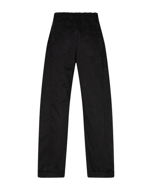 Red Button Margot Fine Twill Trouser in Black with 30-inch leg