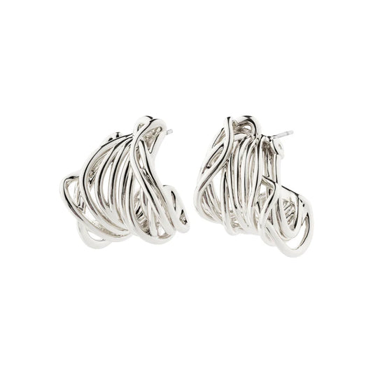 Pilgrim Pamela Earrings - Silver Plated