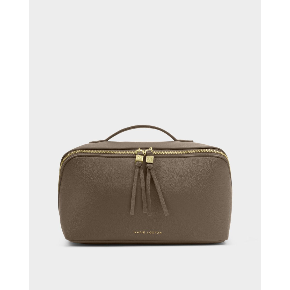 Katie Loxton Soho Medium Makeup Bag in Mink